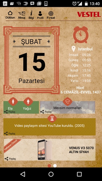 Vestel Takvim - Preview 4