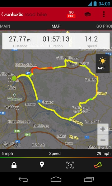 Runtastic Road Bike Tracker for Android Download the APK from