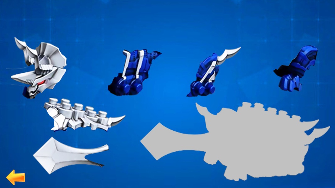 Fury Ranger Dino Robot Zord Puzzle - Preview 2