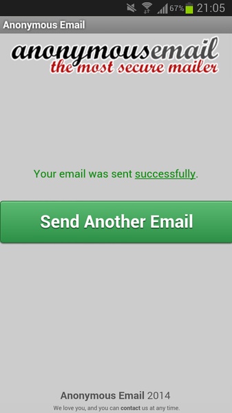 Anonymous Email - Preview 2
