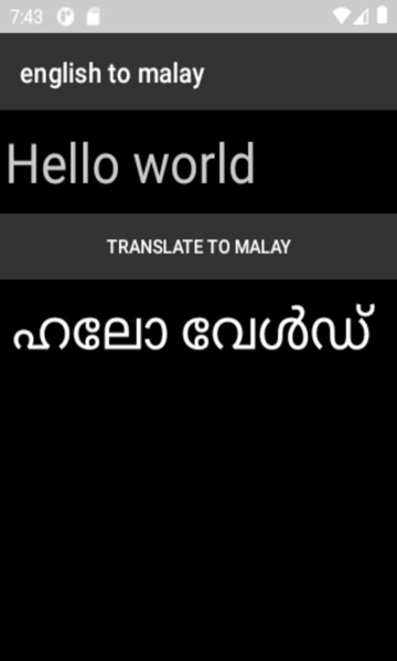 english to malay translator - Preview 4