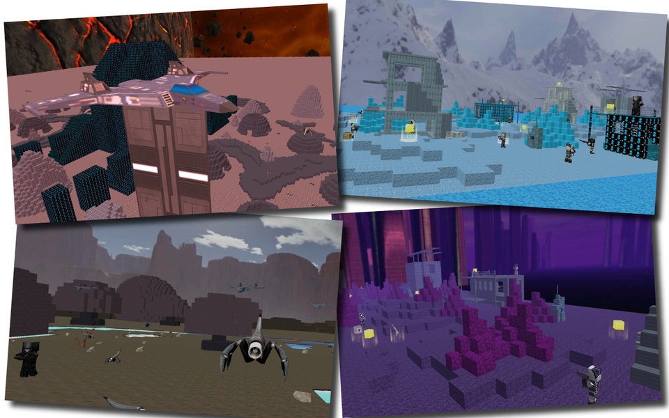 Cube Planet Mass Survival - Preview 1