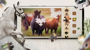 Jigsaw Puzzle Horses Edition screenshot 1