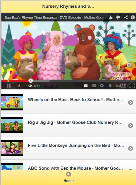 Nursery Rhymes and Songs for Kids - Preview 1