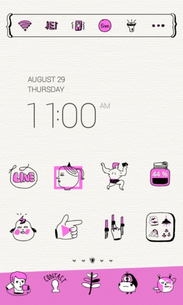 Pink Drawing - Preview 4