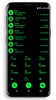 Dialer Theme Black Green drupe screenshot 8