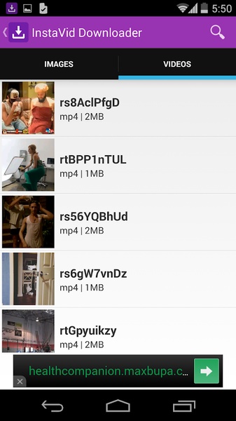 InstaVid Downloader - Preview 1