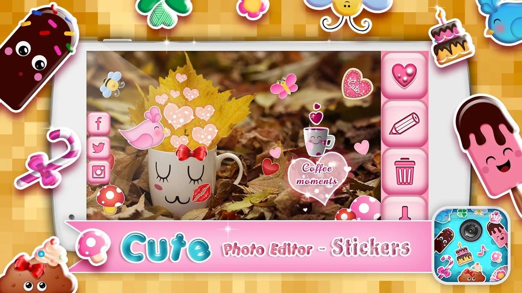 Cute Photo Editor Stickers - Preview 1