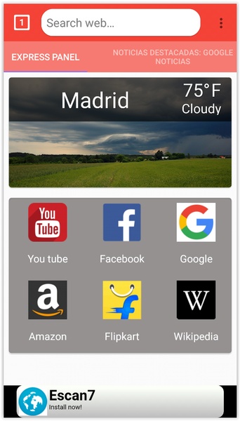 Cyclone Browser Fast & Easy - Preview 1