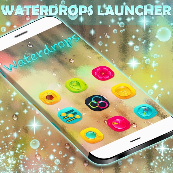 Waterdrops GO Launcher - Preview 3
