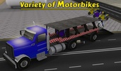 Moto Transporter Big Truck screenshot 2