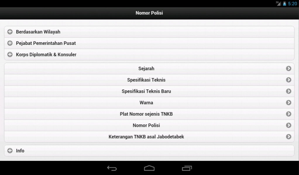 Plat Nomor Polisi - Preview 1