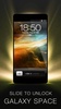 Slide to Unlock - Tema Galaxy screenshot 1