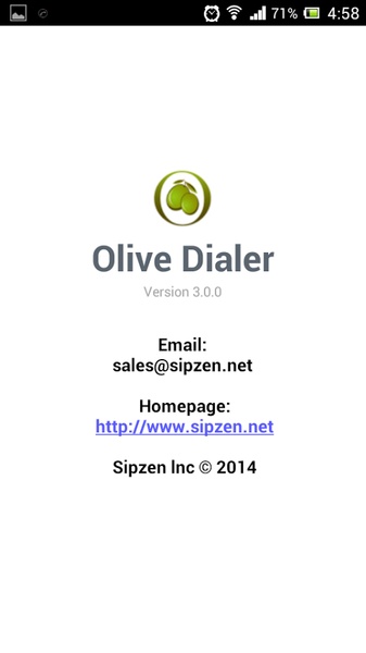 Olive Dialer - Preview 1