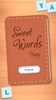 Sweet Words - Forme Palavras screenshot 1
