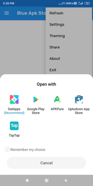 Blue Apk Store - Preview 4