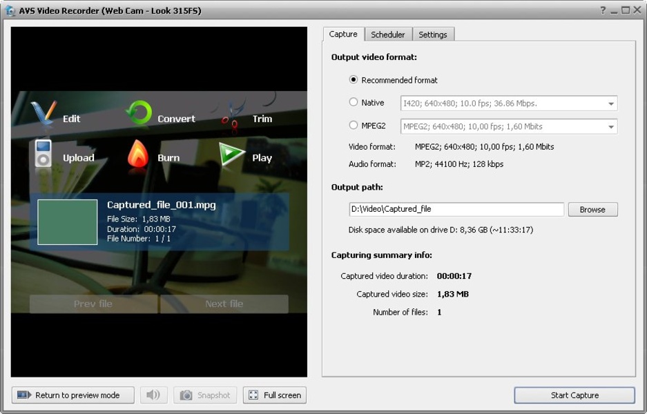 Установка AVS Video Recorder