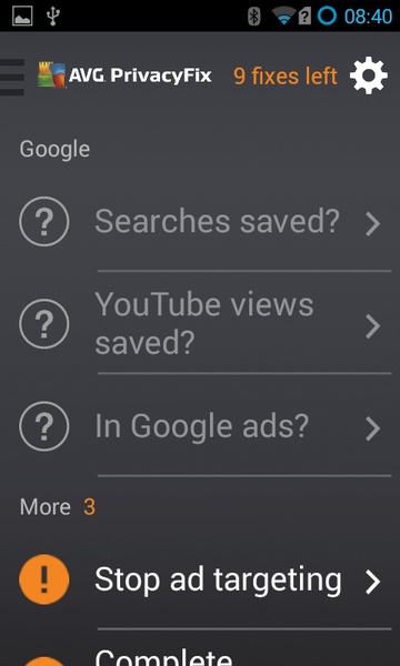 AVG Privacy Fix - Preview 5