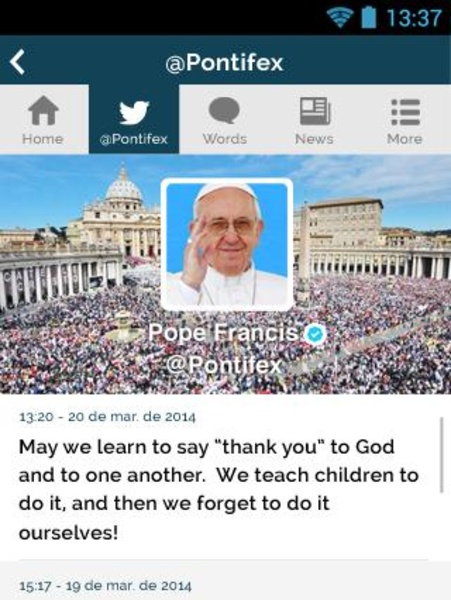 ThePopeApp - Preview 12