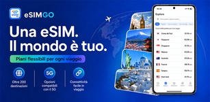 Immagine in evidenza di eSIM GO: eSIM 5G Data & Hotspot