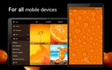 Orange Wallpapers 4K screenshot 1