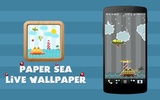 Paper Sea Live Wallpaper screenshot 1