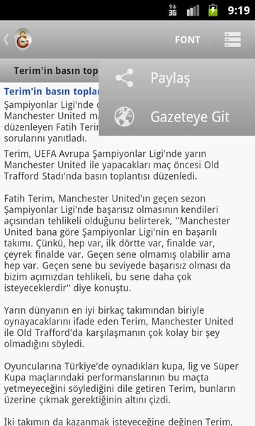 Galatasaray Haber - Preview 3