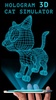 Hologram 3D Cat Simulator screenshot 3