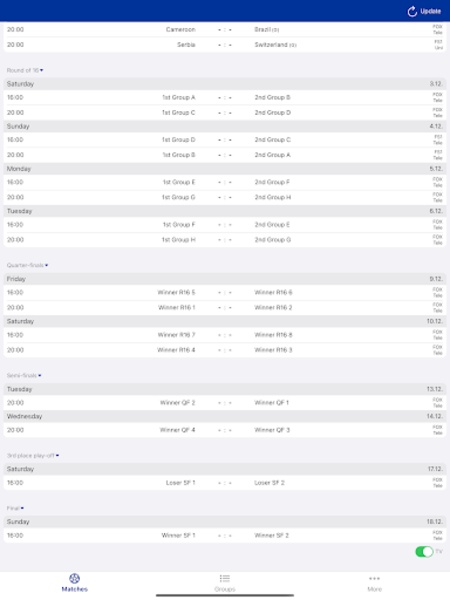 World Cup Fixtures 2022 - Football Live Scores - Qatar - Preview 5