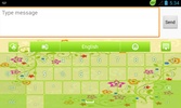 GO Keyboard Green Power Theme screenshot 2