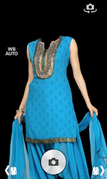 Girls Salwar Kameez Photo Montage - Preview 5