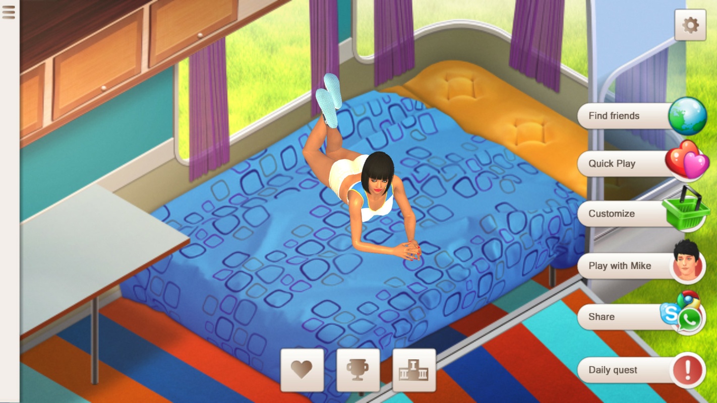 Yareel: 3D Dating Game screenshot 9.