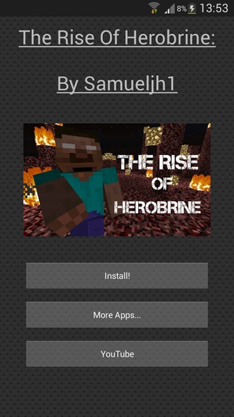 The Rise of Herobrine: MCPE - Preview 2