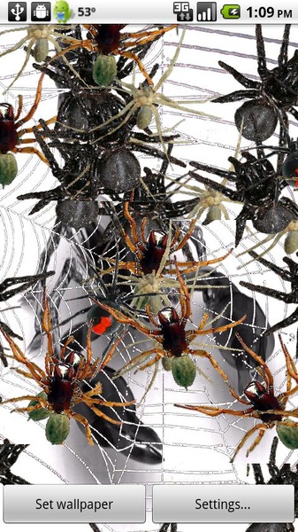Arachnophobia Free Live Wallpaper - Preview 2
