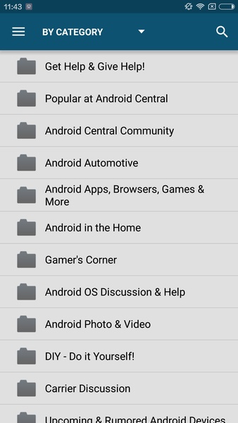 Android Central for Android - Preview 1