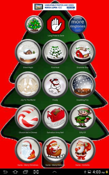 Christmas Ringtones and Sounds - Preview 2