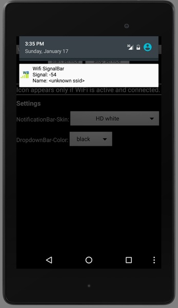 Wifi SignalBar - Preview 1