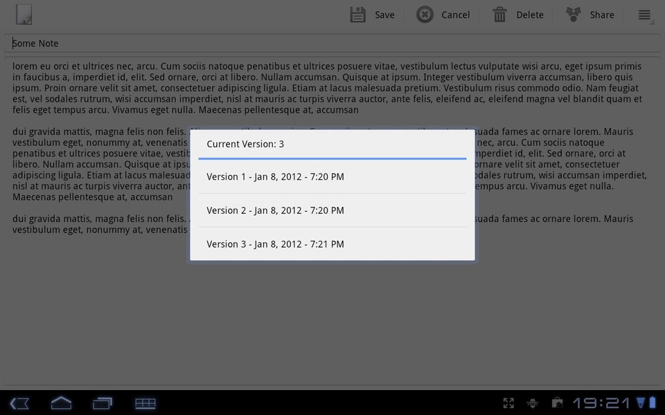 Notepad Pro - Preview 2