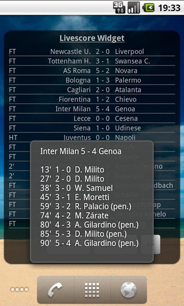 Livescore Widget - Preview 21