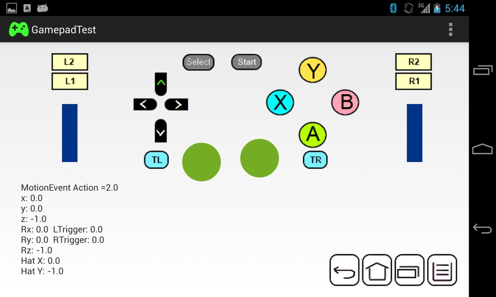 GamepadTest - Preview 2