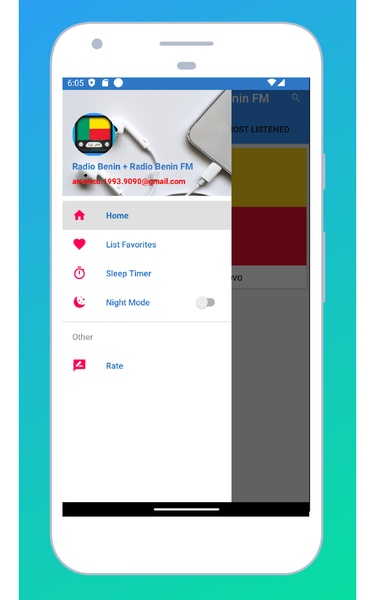 Radio Benin: Online Stations FM AM + app free - Preview 1