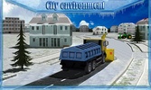 Snow Blower Truck Simulator 3D screenshot 1