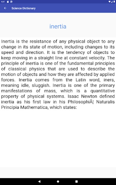 Science Dictionary - Preview 1