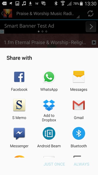 Praise & Worship Music Radio - Preview 1