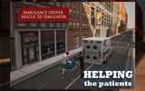 Ambulance Driver Rescue 3D Sim screenshot 8