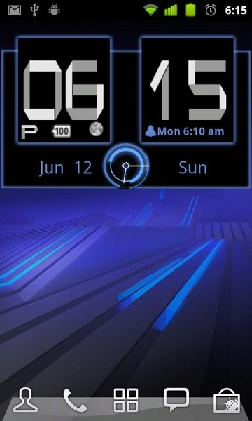 Honeycomb Digital Analog Weather Clock - Preview 3