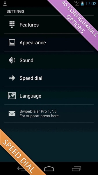SwipeDialer Free - Preview 1