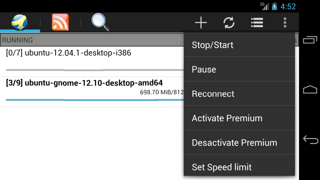 JDownloaderRC - Preview 1