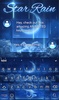 Star Rain Animated Keyboard + Live Wallpaper screenshot 4
