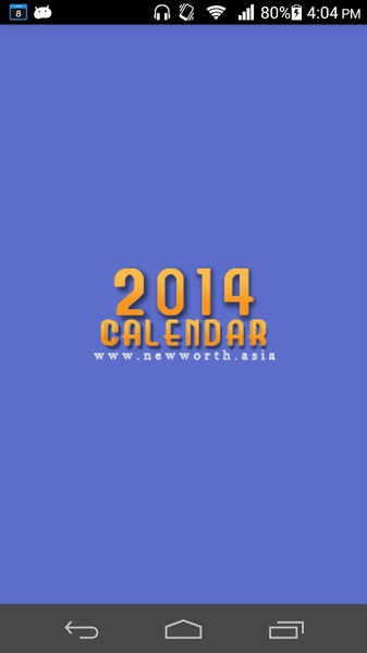 NWCalendar 2014 - Preview 3